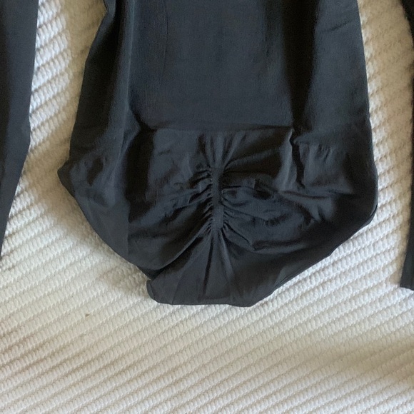 Black Long Sleeve Bodysuit - Picture 6 of 7